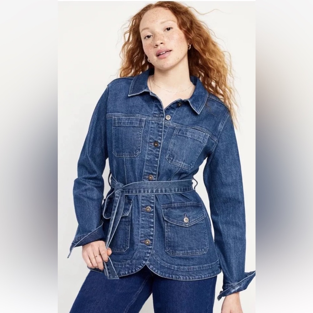 Old Navy Jean Utility Jacket